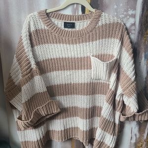 VICI Striped Knit Sweater